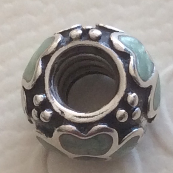 COPY - Pandora green flowers charm - Picture 2 of 3